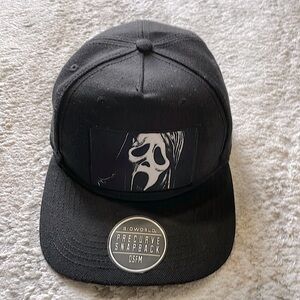 Black Ghost Face hat